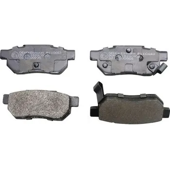 Brzdová destička Sada brzdových destiček, kotoučová brzda DENCKERMANN B110662