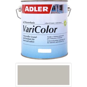 Lak na dřevo ADLER Varicolor - vodou ředitelná krycí barva univerzál 2.5 l Seidengrau / Hedvábná šedá RAL 7044 - Venkovní barva na dřevo