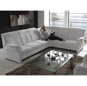 Sedací souprava ASKO - NÁBYTEK Malaga šedá