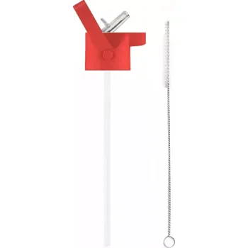 Láhev Náhradní pítko pro dětské láhve na pití Cool Bottles 350 ml - pink-red