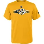 Dětské Triko NHL Fanatics Nashville Predators Main Apro Logo Cotton Tee (žlutá), Velikost JR M (140 - 150 cm)