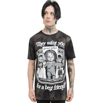 tričko unisex Chucky - Hey There Friend - KILLSTAR - KSRA011069