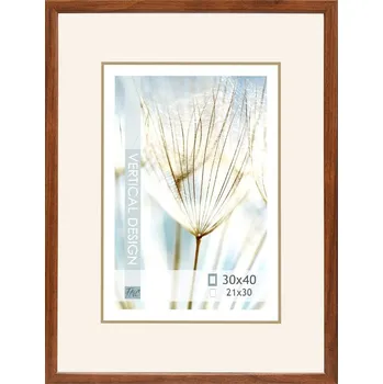 Rám na obraz Fotorámeček Giulia 30x40 cm, přírodní tmavá