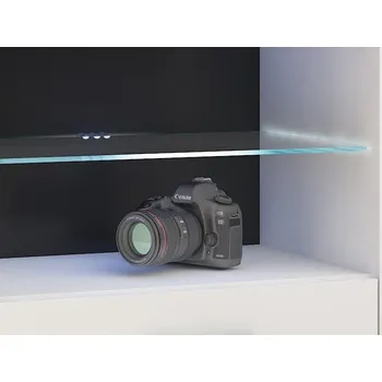 police Sada LED osvětlení pro skleněné police (2 ks) bílé