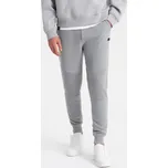 Ombre Clothing Šedé jedinečné tepláky V5 PASK-0127