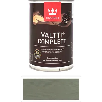 Lak na dřevo TIKKURILA Valtti Complete - tenkovrstvá lazura 0.9 l Suvi 5065 - Venkovní barva na dřevo