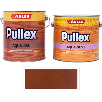 Lak na dřevo ADLER Sada - renovace dřevěných oken SLAVONA 2.5 l Wine - Venkovní barva na dřevo