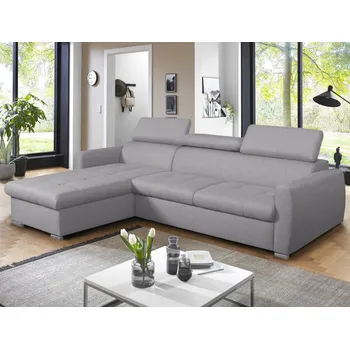 Sedací souprava ASKO - NÁBYTEK Pedro Mini souprava levý roh šedá