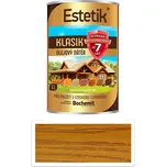 ESTETIK Klasik - tenkovrstvá olejová lazura 1 l Ořech - Venkovní barva na dřevo