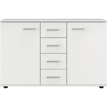 Komoda Komoda Cheep, bílá, 130 cm