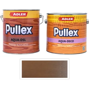 Lak na dřevo ADLER Sada - renovace dřevěných oken SLAVONA 2.5 l Olive - Venkovní barva na dřevo