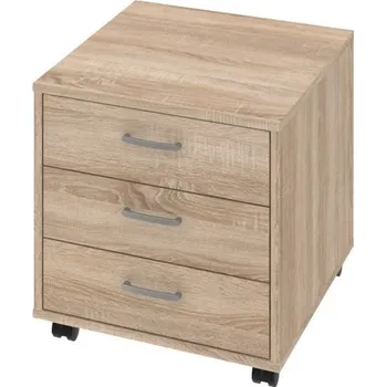 Zásuvkový kontejner Úložný kontejner Mega 43, dub sonoma