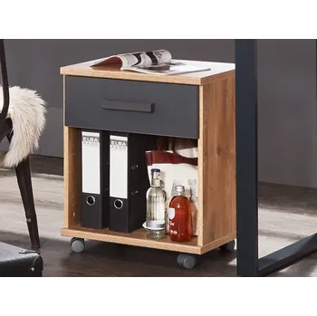 Zásuvkový kontejner Úložný kontejner na kolečkách Liverpool, dub