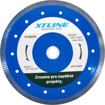 Brusný kotouč XTLINE Kotouč diamantový turbo | 230x2,0x10x22,2 mm - XT169230