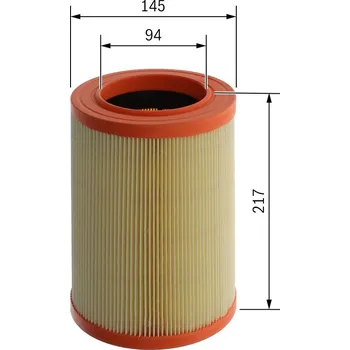 Vzduchový filtr Vzduchový filtr BOSCH F 026 400 297