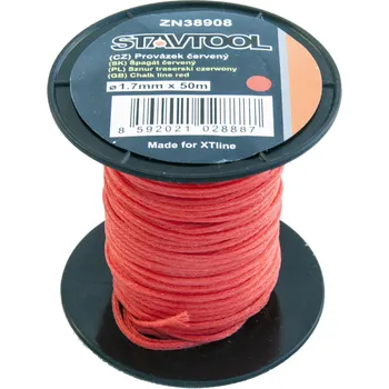 STAVTOOL Provázek | červený 50 m / 1 mm