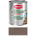 OWATROL Aquatherm - UV ochranný nátěr na dřevěné povrchy v interiéru a exteriéru 1 l Grafitově šedá - Venkovní barva na dřevo
