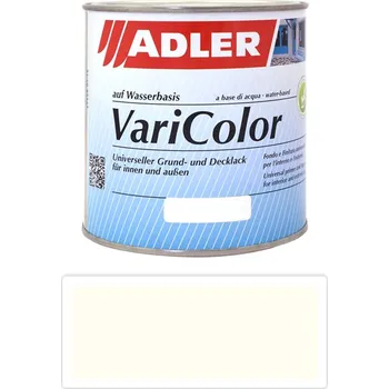 barva a nátěr na dřevo ADLER Varicolor - vodou ředitelná krycí barva univerzál 0.75 l Cremeweiss / Krémová RAL 9001 - Venkovní barva na dřevo