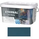 ETERNAL Na kovy - antikorozní barva na kov 5 l Zelená 406 - Barva na kov