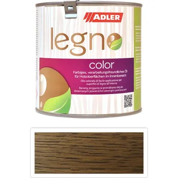 Lak na dřevo ADLER Legno Color - zbarvující olej pro ošetření dřevin 0.75 l SK 09 - Barva na dřevo do interiéru