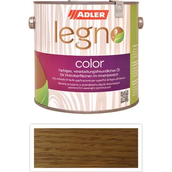 Lak na dřevo ADLER Legno Color - zbarvující olej pro ošetření dřevin 2.5 l SK 08 - Barva na dřevo do interiéru