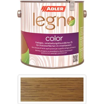 Lak na dřevo ADLER Legno Color - zbarvující olej pro ošetření dřevin 2.5 l SK 16 - Barva na dřevo do interiéru