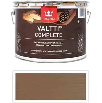 Lak na dřevo TIKKURILA Valtti Complete - tenkovrstvá lazura 9 l Sora 5063 - Venkovní barva na dřevo