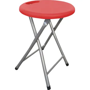 Stolička Skládací stolička Livia, červená