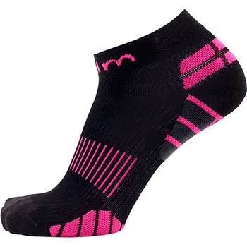 Běžecké oblečení COLLM dámské kompresní ponožky na běh - růžové, Velikost S/M (37-39)
