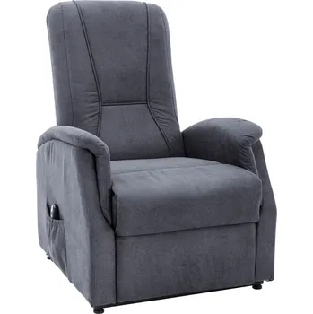 Křeslo Relaxační TV křeslo Birmingham, antracitová látka