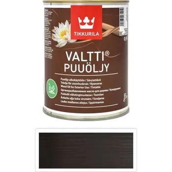 Olej na dřevo TIKKURILA Valtti wood oil - olej na terasy a nábytek 0.9 l Karhu 5074 - Venkovní barva na dřevo