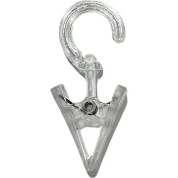 Háčky se žabkami (10 ks) Lugano, transparentní