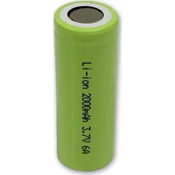 Článková baterie Li-Ion 18500 2000mAh 3.7V 6A