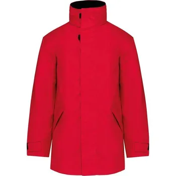 pracovní bunda Kariban K677 Pánská parka červená Red - velikost L