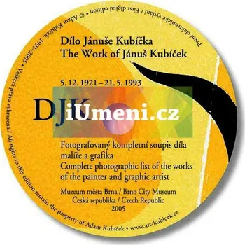 Umění Dílo Jánuše Kubíčka CD - Adam Kubíček + dárek Zdarma