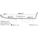 Výfuková trubka ERNST 685016