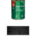 TIKKURILA Patio Verso - olej na vyvýšené záhony 0.9 l Černý - Venkovní barva na dřevo