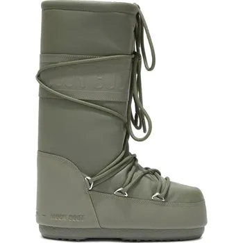 Dámská zimní obuv Zimní obuv dámská MOON BOOT ICON RUBBER, 002 khaki - 42/44