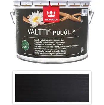 Olej na dřevo TIKKURILA Valtti wood oil - olej na terasy a nábytek 9 l Piki 5089 - Venkovní barva na dřevo