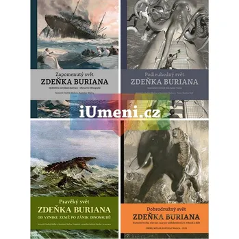 Umění Svět Zdeňka Buriana (komplet 6 knih) - Ondřej Müller, Bořivoj Záruba, Martin Košťák, Rostislav Walica (2017, pevná)