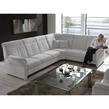 Sedací souprava ASKO - NÁBYTEK Malaga šedá