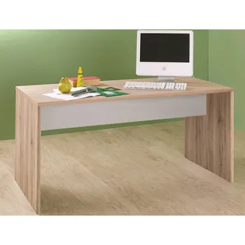 Psací stůl Psací stůl Cariba, dub san remo/bílý