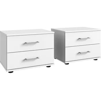 Konferenční stolek Set nočních stolků (2 ks) Cheep, bílé