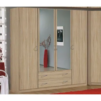 Šatní skříň Šatní skříň Case, 181 cm, dub sonoma