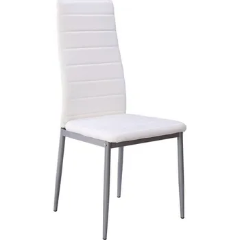 Jídelní židle Jídelní židle Zita, bílá ekokůže