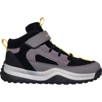 Chlapecká zimní obuv Dětské zimní boty LOAP BUCK 32 Tmavě šedá, Černá, Šedá, Žlutá