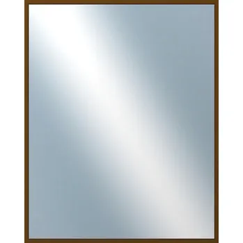Koupelnový nábytek DANTIK - Zarámované zrcadlo - rozměr s rámem cca 40x50 cm z lišty Hliník hnědá | P269-211 (7269211)