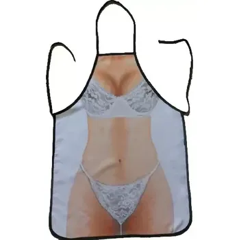 Zástěra s potiskem - Sexy prádlo