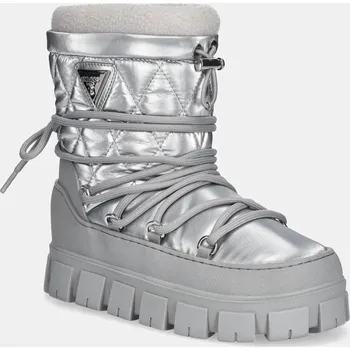 Dámská zimní obuv Sněhule Guess Uniques FLFUNI LEL10 Stříbrná 41