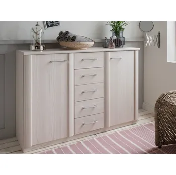 Komoda Komoda se zásuvkami Luxor 125 cm, polární modřín